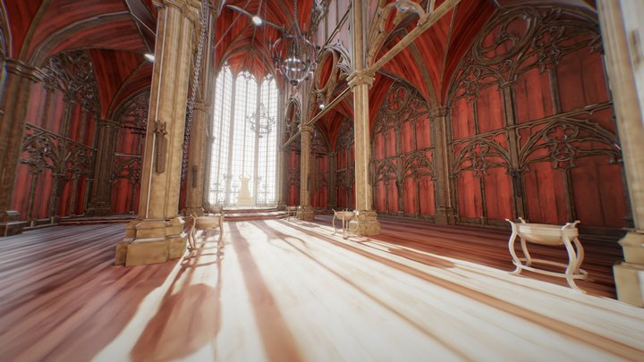 ThroneRoom 3D Model