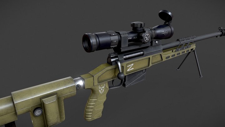 SV-98M 3D Model