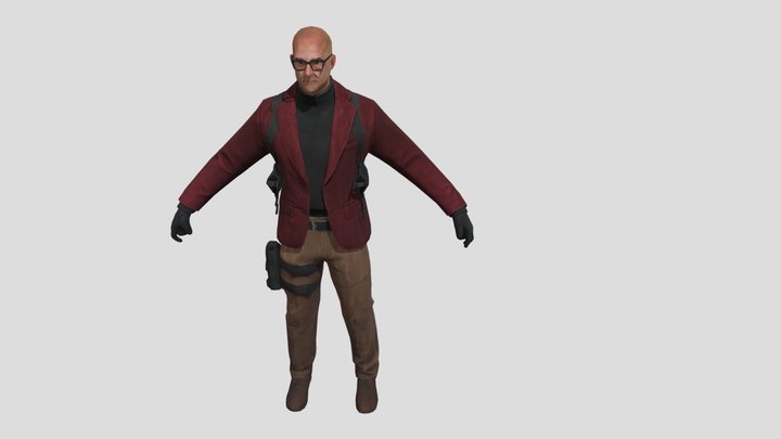 model terrorist new province v1 3D Model