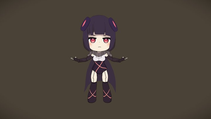 Pantagruel | Anime chibi model 3D Model