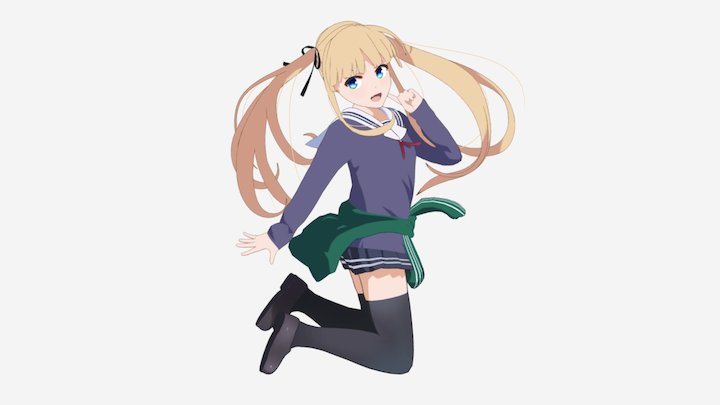 Sawamura Spencer Eriri (2) 3D Model