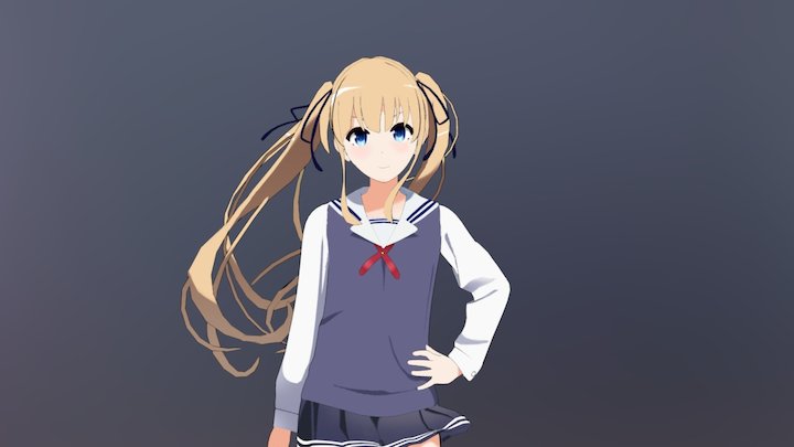 Sawamura Spencer Eriri 3D Model