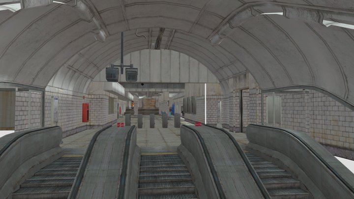 Subway 3D Model