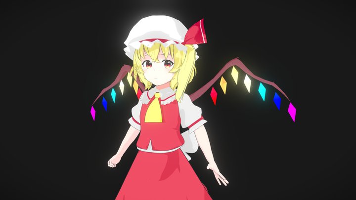 Flandre Scarlet | Touhou 3D Model