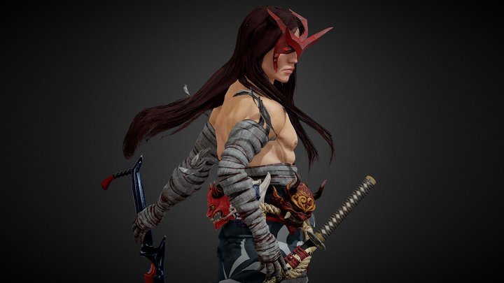 Spirit Realm Slayer 3D Model