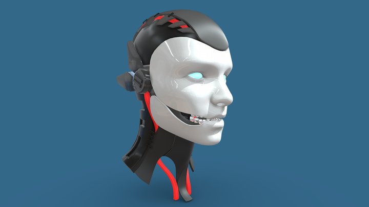 robo_face 3D Model