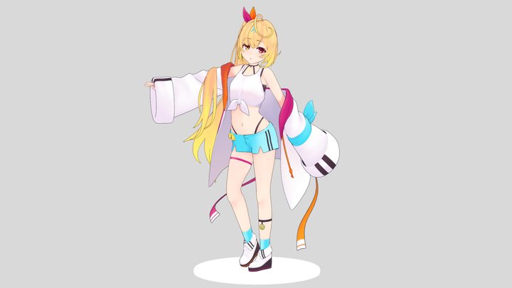 Sara Hoshikawa 3D Model