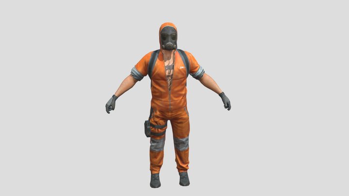 zone9 terrorist 3D Model