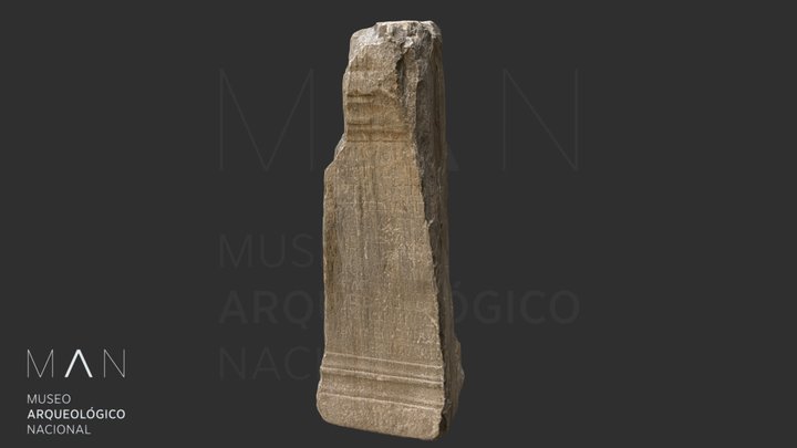 Ara votiva de Legio 3D Model